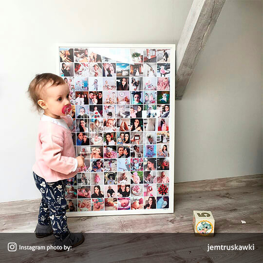 fotki z instagram i facebook na plakacie w Persalo(foto-sklep)